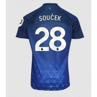 West Ham United Tomas Soucek #28 Tredjedrakt 2023-24 Kortermet